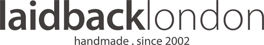 Laidback London logo, handmade since 2002
