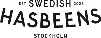 Swedish Hasbeens logo, est. 2006, Stockholm